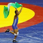 Ifeoma Nwoye - Gold, 51kg women's wrestling
