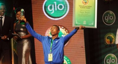 Read more about the article Iheanacho wins most promising talent at CAF awards