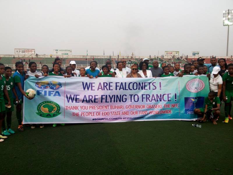 Nigeria women's u20 team 2018.