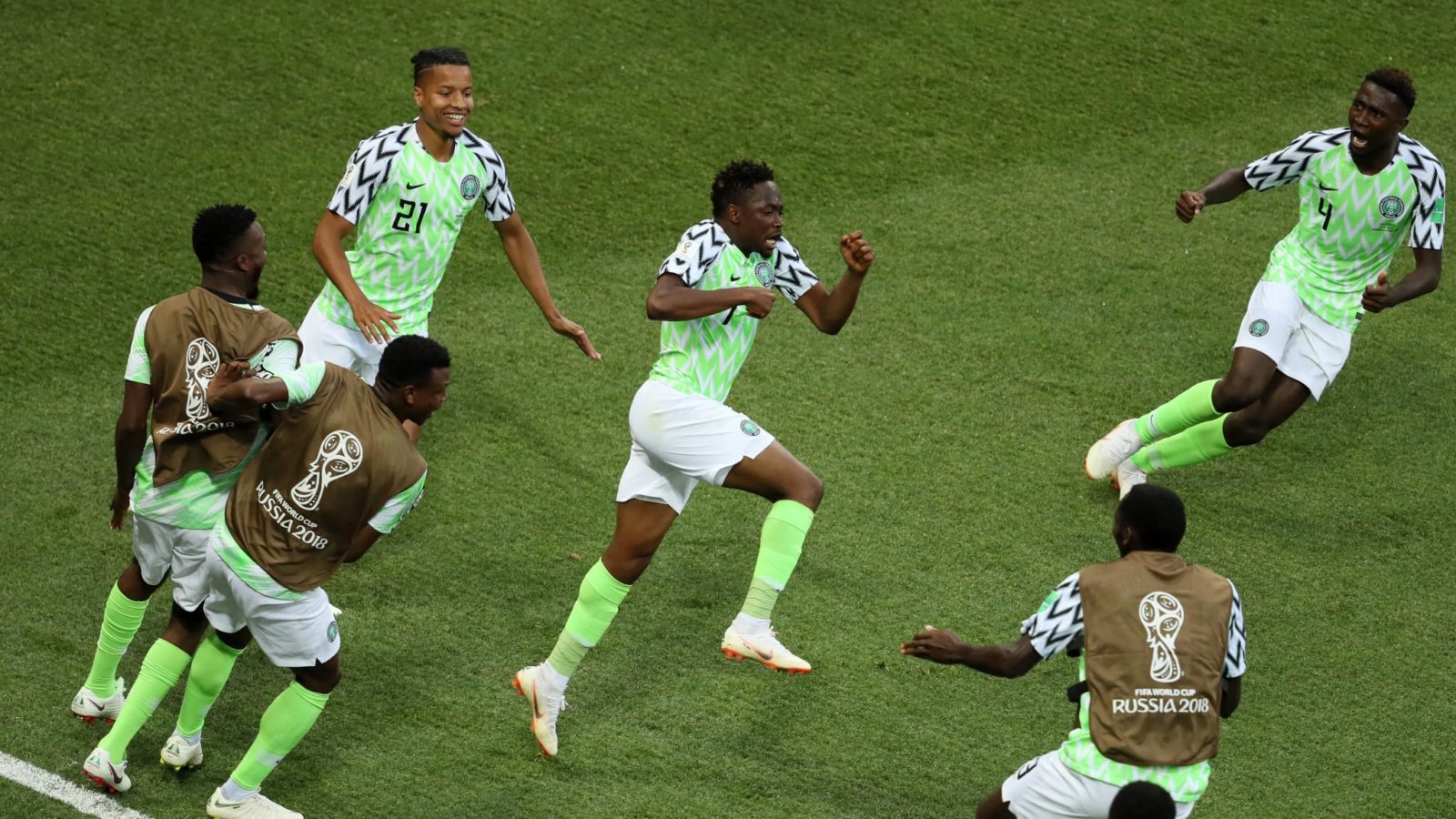 Ahmed Musa of Nigeria