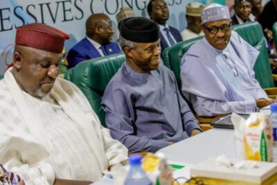 Read more about the article Osinbajo snubs Okorocha, Ganduje at Tinubu’s 67th colloquium