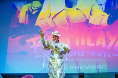 The premiere of Funmilayo Ransome-Kuti biopic in Lagos / Credit: Bolanle Austen-Peters