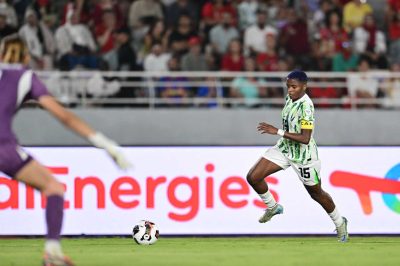 Rasheedat Ajibade is the TotalEnergies WAFCON 2024 Woman of the Tournament / Photo credit: CAF